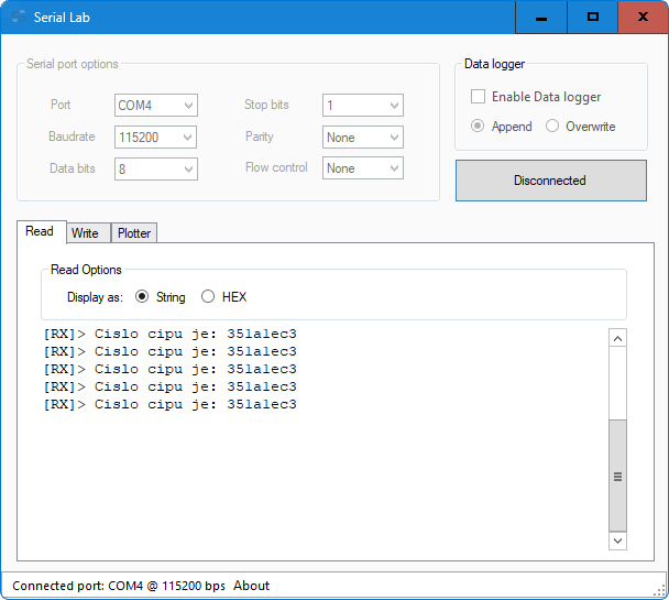 RFID - Serial Monitor